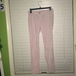 Baby Pink Skinny Jeans